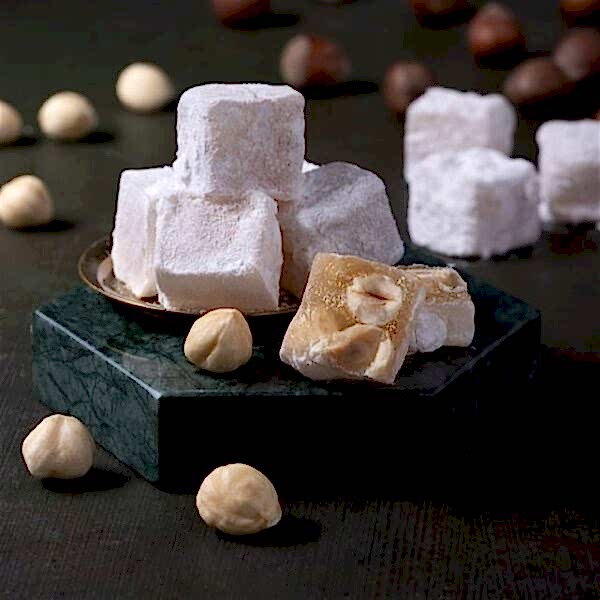 Turkish Delight with Hazelnut