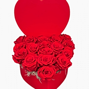 Everlasting Heart of Roses